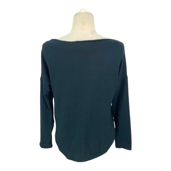 Caslon Cozy Hacci Knit Top Black Size Small NWOT $49 MSRP - Picture 8 of 8